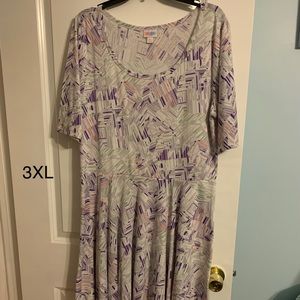 Lularoe Nicole dress size 3XL